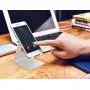 Cell Phone Stand, Lamicall Phone Stand : Cradle Dock Holder Compatible with All Android Smartphone iPhone 11 Pro Xs Xs Max Xr X 8 7 6 6s Plus 5 5s 5c Charging, Universal Accessories Desk - Silver Cell Phone Stand, Lamicall Phone Stand : Cradle Dock Holder Compatible with All Android Smartphone iPhone 11 Pro Xs Xs Max Xr X 8 7 6 6s Plus 5 5s 5c Charging, Universal Accessories Desk - Silver