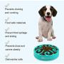 XINDINGLI Slow Feeder Dog Bowl Superwindly Eating Anti Gulp Cat Feeder Bowls Dog Feeders Medium Fun Foraging Dog Bowl Bloat Stop Dog Bowl (Slow Eat Interactive No Choking)