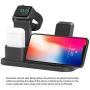 BEACOO Stand for iwatch 5, Charging Stand Dock Station for AirPods Stand Charging Docks Holder, Support for iwatch 5/4/3/2/1 NightStand Mode and for iPhone 11/X/7/7plus/SE/5s/6S