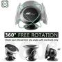 Magnetic Phone Car Mount- FlePow Universal 360° Rotation Magnetic Dashboard Cell Phone Holder for Car Compatible with Iphone 11 Pro Max Xr Xs 8 7 6S Se Galaxy Note 10 Plus S10+ 9 8 7 5G All Smartphone