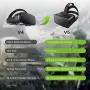DESTEK V5 VR Headset, 110°FOV Anti-Blue Light Eye Protected HD Virtual Reality Headset w/Bluetooth Controller for iPhone 11/Pro/X/Xs/XR/Max,for Samsung S20/S10/Note 10/9/Plus,Phones w/5.5-6.8in Screen