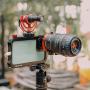 ULANZI Aluminum Video Cage for iPhone 11 Pro Max, Protective Smartphone Vlog Frame Housing w Lens Adapter 1/4 Screw 2 Cold Shoe Mounts for Microphone LED Video Light for iPhone 11 Pro Max Vlogging