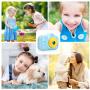 voltenick Kids Camera Toys for Girls Boys 3.5Inch 12M 1080FHD Dual Lens Children Digital Cameras Kids Geat Birthday for Age 3-12 Year Old Girls Boys Toddlers with 32GB SD Card (Blue)