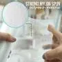 Wash Away Water Soluble Stabilizer for Embroidery (10"x30 Yards) Fits 5x7 Hoops, Wash-Away Stabilizer Topping for Embroidery Machine & Hand Sewing, Nylon Spun Wash Away Stabilizer Wash Away Water Soluble Stabilizer for Embroidery (10"x30 Yards) Fits 5x7 Hoops, Wash-Away Stabilizer Topping for Embroidery Machine & Hand Sewing, Nylon Spun Wash Away Stabilizer