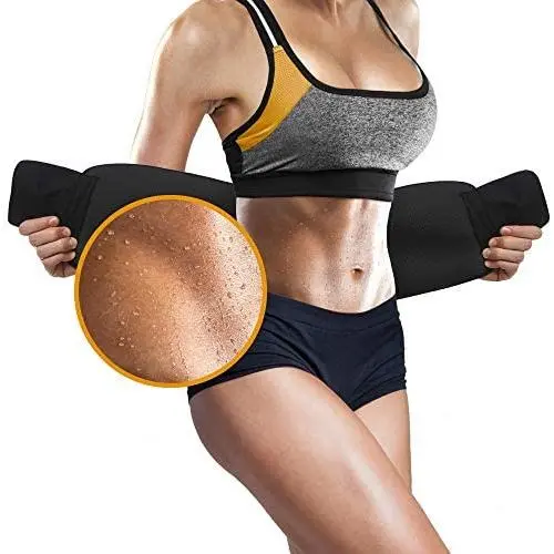 Perfotek Waist Trimmer Belt, Sweat Wrap, Stomach Slimmer, Low Back and Lumbar Support with Sauna Suit Effect, Best Abdominal Trainer (Black) Perfotek Waist Trimmer Belt, Sweat Wrap, Stomach Slimmer, Low Back and Lumbar Support with Sauna Suit Effect, Best Abdominal Trainer (Black)