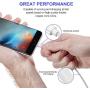 iPhone Charger, Atizzy Fast Charging Data Sync Transfer 2 Pack 6 Feet Lightning Cable with Dual Port Wall Charger Adapter Plug Compatible with iPhone Xs Max/XS/XR/X/8/7/6S/6/Plus/SE/iPad (White)