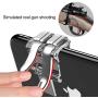 EMISH Mobile Game Controller for PUBG/Fornite/Knives Out/Rules of Survival/Call of Duty Gamepad Trigger Aim Button L1R1 L2 R2 Shooter Joystick for iPhone Android iPad Mini 5 Phone Game Pad Accesorios