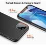 TORRAS Slim Fit iPhone 11 Pro Max Case, Hard Plastic PC Super Thin Mobile Phone Cover Case with Matte Finish Coating Grip Compatible with iPhone 11 Pro Max 2019, Space Black