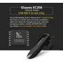Glazata Wireless Bluetooth Headset Earpiece with Mic, 30-hrs Talking Time Stereo A2DP Hands-Free in-Ear Headphone for iPhone Samsung Cell Phone, Driver/Trucker (Black 2-Pack)