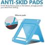 COOLOO Adjustable Cell Phone Stand for Desk, 6 Pack Smartphone Tablet Stand, Universal Foldable Multi-Angle Pocket Desktop Mobile Phone Holder (Multi-Colored)