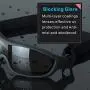 Viriber Motorcycle Goggles Bike Goggles UV Protective Outdoor Glasses Dust-proof Protective Combat Goggles Military Sunglasses Outdoor Tactical Goggles (Black-Safety Goggles) Viriber Motorcycle Goggles Bike Goggles UV Protective Outdoor Glasses Dust-proof Protective Combat Goggles Military Sunglasses Outdoor Tactical Goggles (Black-Safety Goggles)