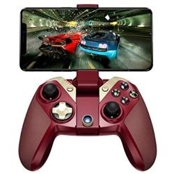 GameSir M2 for Mobile Phone Game Controller Wireless iOS Gamepad Controller Compatible with iPhone iPod iPad Mac Apple TV, Red