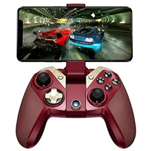 GameSir M2 for Mobile Phone Game Controller Wireless iOS Gamepad Controller Compatible with iPhone iPod iPad Mac Apple TV, Red GameSir M2 for Mobile Phone Game Controller Wireless iOS Gamepad Controller Compatible with iPhone iPod iPad Mac Apple TV, Red