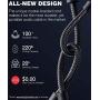USB C to 3.5mm Headphone Adapter, CLIPTHAT HiFi Type C to Aux Audio Jack, 32Bit/384Khz Hi-Res Portable USBC DAC dongle, TRRS Mic Support, Compatible with Pixel, Samsung Galaxy, Note, iPad Pro and More