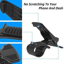 Car Cell Phone Holder, Car Dashboard Clip Non-Slip Durable Compatible with iPhone Xs Max/XR/XS/X/8 Plus/8/7 Plus/7 Samsung Galaxy S10/S9/S8 and Smartphones More (Phone Holder)