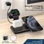 3 in 1 Charging Station for Apple Watch, iPhone and AirPods Pro,VIGLT Wireless Charger Compatible with iPhone 11/11 Pro Max/XR/XS Max/Xs/X/8 (Upgraded)