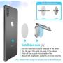 Phone Ring Holder, Lamicall Finger Ring Stand : Universal Cell Phone Cradle Kickstand Compatible with iPhone Xs Max XR X 8 7 6 6s Plus 5s, Galaxy S8 S7 S6, All Android Smartphone - Silver - 02
