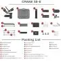 Zhiyun Crane 3S E 3-Axis Handheld Gimbal Stabilizer for DSLR, Mirrorless Cameras and and Camcorder, Max 6.5kg Payload, Extendable Roll Axis, 12 Hours or Longer Continuous Uptime, DC-in (E Package) Zhiyun Crane 3S E 3-Axis Handheld Gimbal Stabilizer for DSLR, Mirrorless Cameras and and Camcorder, Max 6.5kg Payload, Extendable Roll Axis, 12 Hours or Longer Continuous Uptime, DC-in (E Package)