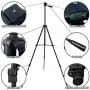 Phone Tripod, 51’’ Extendable Lightweight Aluminum Phone Tripod Stand with Cell Phone Mount Holder & Bluetooth Remote, Tripod for iPhone/Android/Smartphone & Camera (Black) Phone Tripod, 51’’ Extendable Lightweight Aluminum Phone Tripod Stand with Cell Phone Mount Holder & Bluetooth Remote, Tripod for iPhone/Android/Smartphone & Camera (Black)