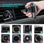 Phone Holder for Car Vent-FLOVEME Car Phone Mount Air Vent Gravity Hands Free Cell Phone Holder for Car Universal Car Phone Clip Holder for iPhone 11 Pro Max XR XS Max X 8 7 6 Plus Samsung Galaxy S10