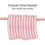 iPhone Charger [6ft, 2Pack], Aioneus Mfi Certified Lightning Cable Fast Charging, Nylon Braided Phone Charger Cord, Compatible with iPhone 12 Pro Max 11 Pro Xr Xs Max 10 8 Plus 7 6 6s 5c,SE 2020,iPad