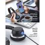 Mpow Bluetooth Headset V5.0 with Dual Microphone, Wireless PC Headphones,CVC8.0 Noise Canceling, On Ear for Computer,Cell Phone, Call Center, Office, Skype, 22 H Talk Time,Soft Earpad (Wired Optional)