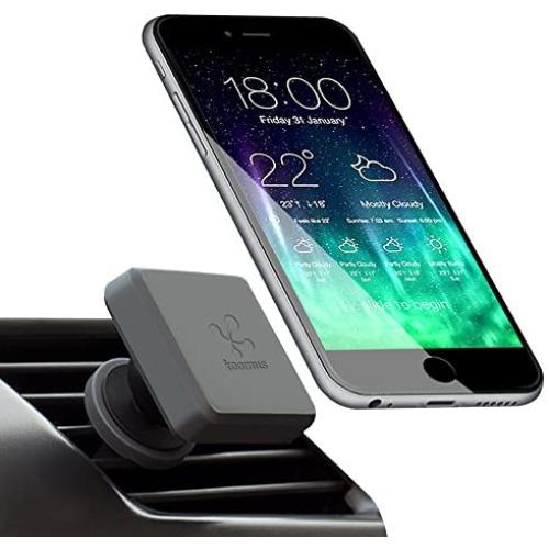 Koomus Pro Air-M Air Vent Universal Magnetic Cradle-less Smartphone Car Mount for all iPhone and Android Devices