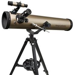 Educational Insights GeoSafari Omega Reflector Telescope, Telescope for Kids & Adults, Supports STEM Learning, Great to Explore Space, Moon, & Stars