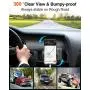 VANMASS Universal Air Vent Car Phone Holder, Patent Quick Release Button Cell Phone Holder for Car, Suit for Smartphone with Thick Case-Such as iPhone6/ iPhone 11 Max/Samsung Galaxy with Ring Case