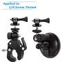 Woleyi Tripod Mount Adapter with Thumb Screw for Gopro Hero1 Hero2 Hero3 Hero3+ Hero4 Session Hero5 Hero6 (2 Pack)