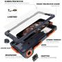 Willbox Professional [15m/50ft] Diving Surfing Swimming Snorkeling Photo Video Waterproof Protective Case Underwater Housing for Galaxy and iPhone Series Smartphones with Lanyard (Orange)