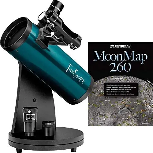 FunScope 76mm Tabletop Reflector Telescope Moon Kit FunScope 76mm Tabletop Reflector Telescope Moon Kit