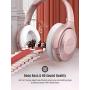 Mpow 45Hrs Active Noise Cancelling Headphones, H17 New Bluetooth Headphones Over Ear, Built-in Mic, Quick Charge, Deep Bass, Wired/Wireless Headset for Travel, Online Class, Home Office, TV