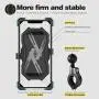 Bicycle & Motorcycle Phone Mount, Aluminum Alloy Bike Phone Holder with 360° Rotation for iPhone 11 Pro Max X XR Xs 7s 8 Plus, Samsung S20 S7/S6/Note10/9/8/4 GPS Bicycle & Motorcycle Phone Mount, Aluminum Alloy Bike Phone Holder with 360° Rotation for iPhone 11 Pro Max X XR Xs 7s 8 Plus, Samsung S20 S7/S6/Note10/9/8/4 GPS