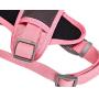 Blueberry Pet 15+ Colors Safe & Comfy Reflective Multi-Colored Stripe Collection - Collars, Harnesses, Leashes, Seatbelts for Dogs, Matching Lanyards for Pet Lovers