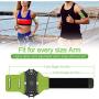 VUP Running Armband,Detachable and Rotatable Running Armband for iPhone XR/XS Max//8Plus/8/7/6s,Samsung Galaxy S10 Plus/S10/S9 Plus/S9/S8/S7,Note 4/5/8/9 Google Pixel 3/2 X with Key Holder (Green)