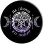 Wiccan Pagan Witch As Above, So Below Sacred Item Pentacle PopSockets Grip and Stand for Phones and Tablets Wiccan Pagan Witch As Above, So Below Sacred Item Pentacle PopSockets Grip and Stand for Phones and Tablets