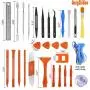 GANGZHIBAO 90pcs Electronics Repair Tool Kit Professional, Precision Screwdriver Set Magnetic for Fix Open Pry Cell Phone, Apple iPhone, Computer, PC, Laptop, Tablet, iPad, Macbook with Portable Bag GANGZHIBAO 90pcs Electronics Repair Tool Kit Professional, Precision Screwdriver Set Magnetic for Fix Open Pry Cell Phone, Apple iPhone, Computer, PC, Laptop, Tablet, iPad, Macbook with Portable Bag
