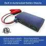 HALO Bolt 57720 mWh Portable Phone Charger Power Bank Car Jump Starter - Purple Paisley