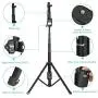 Phone Selfie Stick Tripod,E-thinker Extendable 51 inch Lightweight Cell Phone Tripods with Bluetooth Wireless Remote Shutter,5 in 1Tripods Selfie Sticks for Apple & Android Devices Phone Selfie Stick Tripod,E-thinker Extendable 51 inch Lightweight Cell Phone Tripods with Bluetooth Wireless Remote Shutter,5 in 1Tripods Selfie Sticks for Apple & Android Devices