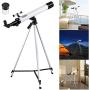 AW 50mm Kids Beginners Astronomical Refractor Telescope Spotting Scope Refractive Eyepieces Tripod