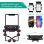 Phone Holder for Car, CCICITA Gravity Automatic Locking Cell Phone Car Mount Air Vent 3 in 1 Universal Stable Stand Clip Holders Compatible with iPhone Samsung Galaxy…