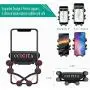 Phone Holder for Car, CCICITA Gravity Automatic Locking Cell Phone Car Mount Air Vent 3 in 1 Universal Stable Stand Clip Holders Compatible with iPhone Samsung Galaxy…