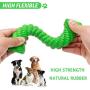 EXPAWLORER Dog Chew Toys for Aggressive Chewers - Indestructible Dog Dental Toy for Medium Large Breeds, Tough Rubber Pet Toy for Puppy Small Doggy Training, Non-Toxic & Durable