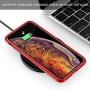 Meifigno Magic Series iPhone X Case, iPhone Xs Case, [Certified Military Protection][Agile Button], Translucent Matte PC with Soft Edges, Shockproof Protective Cover for Apple iPhone X/Xs 5.8", Red
