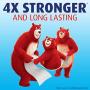 Charmin Ultra Strong Toilet Paper, 18 Super Mega Rolls = 108 Regular Rolls