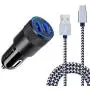 Quick Charge 3.0 Fast Car Charger Compatible Samsung Galaxy S20 Ultra S20+ S10e S10 S9 S8 Plus, Note 10 9 8, A30 A50, LG G5 G6 V20 V30, Moto G7, Car Phone Adapter + 6ft USB Type C Charging Cable Cord Quick Charge 3.0 Fast Car Charger Compatible Samsung Galaxy S20 Ultra S20+ S10e S10 S9 S8 Plus, Note 10 9 8, A30 A50, LG G5 G6 V20 V30, Moto G7, Car Phone Adapter + 6ft USB Type C Charging Cable Cord