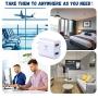 Wall Charger with USB Ports, Costyle 5 Pack 30W 2 Ports Fast Charge QC 3.0 & 5V 2.4A Adaptive Fast Charging Block Compatible for Samsung Galaxy S9 S8, iPhone Xs 8 7 Plus, Wireless Charger (White)