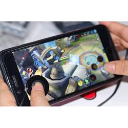 Mobile Joysticks Controller, Game Joystick, Touch Screen Rocker Controller Mini Sucker Joypad for Smartphone Tablet or Pad Support Many Games