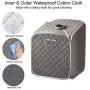 Giantex Portable Steam Sauna Spa 2L Folding Private Sauna Tent W/Chair Foot Massage Roller Absorbent Pad and 9 Adjustable Temperature Levels Spa Tent for Weight Loss Stress Fatigue (Gray) Giantex Portable Steam Sauna Spa 2L Folding Private Sauna Tent W/Chair Foot Massage Roller Absorbent Pad and 9 Adjustable Temperature Levels Spa Tent for Weight Loss Stress Fatigue (Gray)